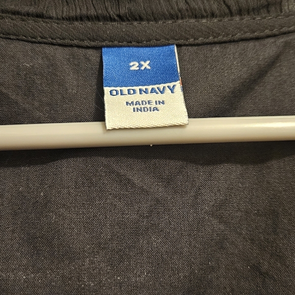 Old Navy Black Ruffle Dress - Picture 3 of 6